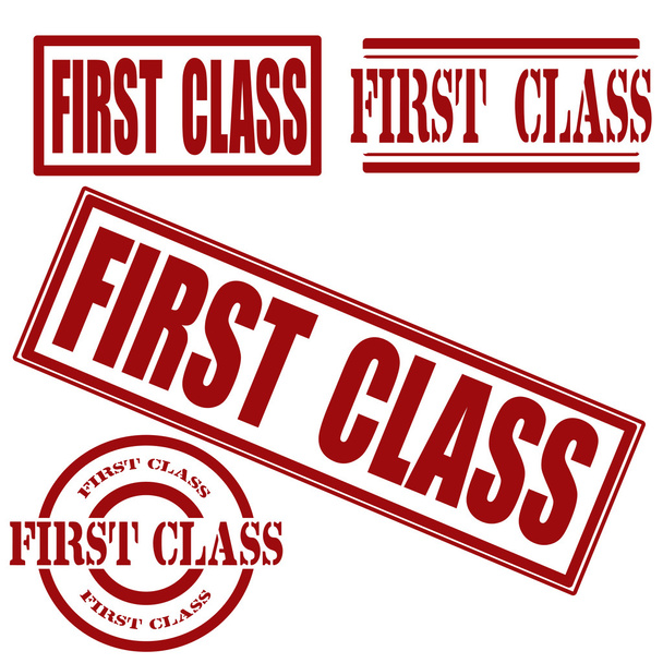 set first class - Vector, Image