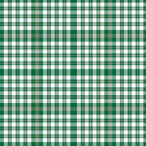 Green Plaid, kostkovaný, tartan bezešvý vzor vhodný pro módní textil a grafiku - Vektor, obrázek
