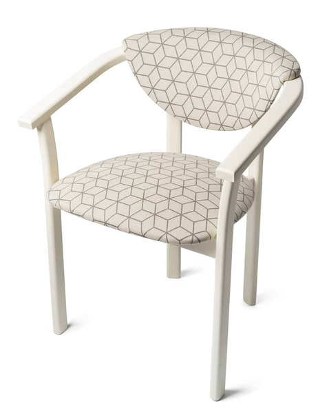 Classic retro chair isolated on white background - Φωτογραφία, εικόνα