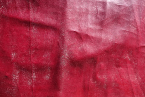 Vymaštěná plastová červená abstraktní textura - Fotografie, Obrázek