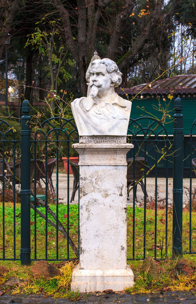 halblange Skulptur des salvatore greco dei chiaramonte - Foto, Bild