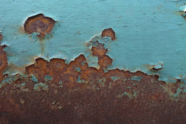 kovová textura se škrábanci a prasklinami - Fotografie, Obrázek