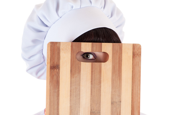 Chef looking with one eye - Foto, Bild