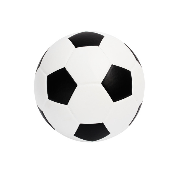 μπάλα ποδοσφαίρου απομονώνονται σε λευκό - Φωτογραφία, εικόνα