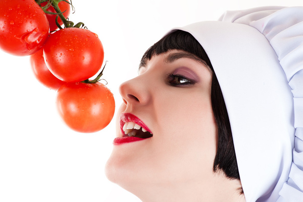 Kypsät tomaatit
 - Valokuva, kuva