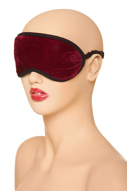 mannequin in slaap oog masker - Foto, afbeelding