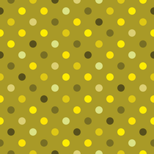 nahtloser Vektor bunte Polka Dots grün Muster oder Textur mit grünen, gelben und dunklen Hintergrund für Kinder-Hintergrund, Hintergrundbilder und Website-designシームレスなベクトル カラフルなポルカ ドット緑パターンまたは子供の背景、デスクトップの壁紙、ウェブサイトのデザインのための緑、黄色と暗い背景を持つテクスチャー - ベクター画像