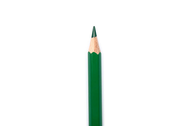 Color pencil on white background - Fotó, kép