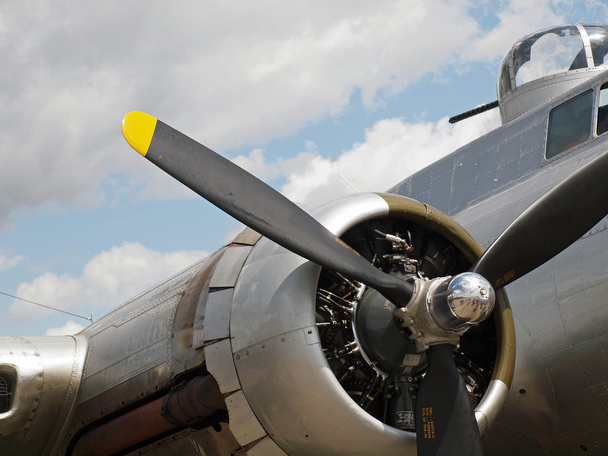 Tweede Wereldoorlog 2 b17 bommenwerper - Foto, afbeelding