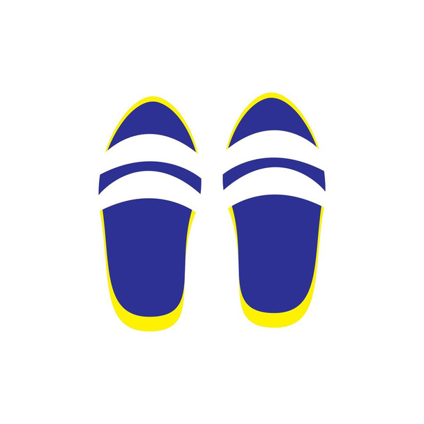 pantofola icona vettoriale design templa - Vettoriali, immagini