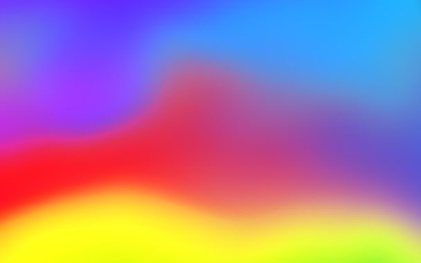 Abstract rainbow soft cloud background in pastel colorful gradation. - Photo, Image