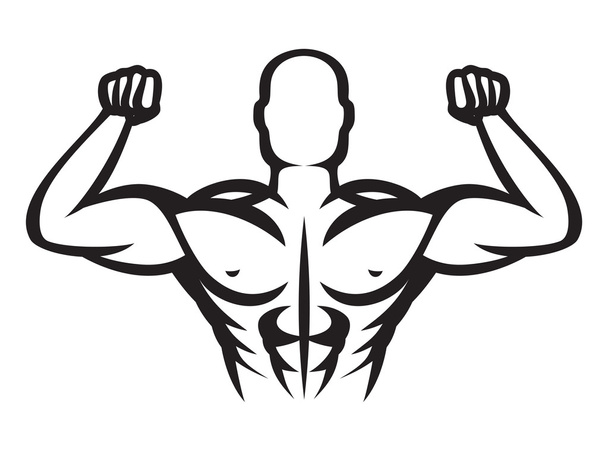 bodybuilder - Vecteur, image