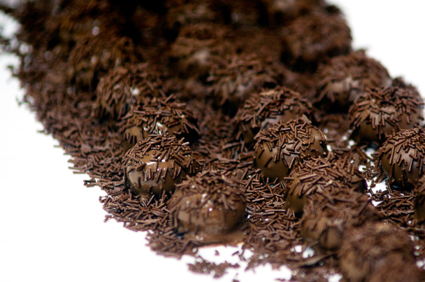 Schokoladenkugeln - Foto, Bild