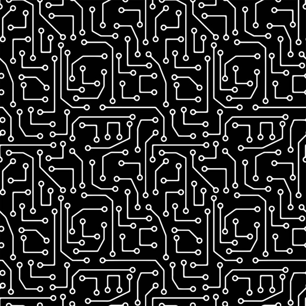 Full seamless black and white texture pattern for decor and textile fabric printing. Abstract multipurpose model design for fashion and home design. - Vector, Image