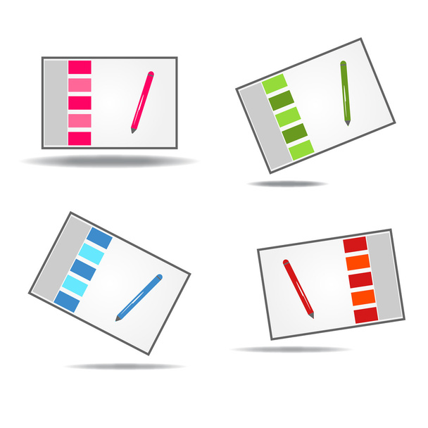 Graphics tablet with pen - Vecteur, image