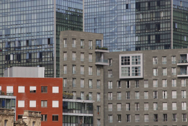 Urban view in the city of Bilbao - 写真・画像