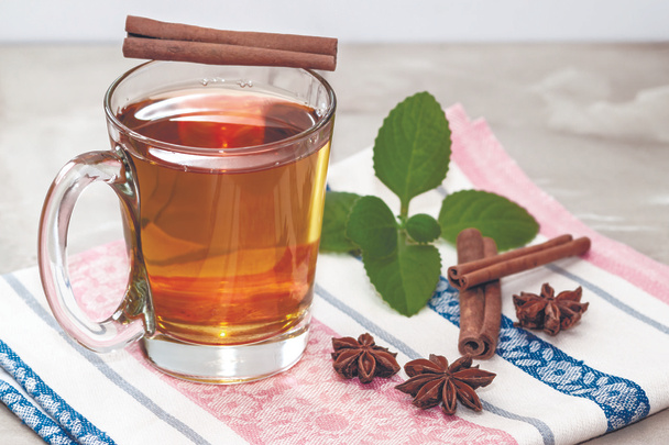 Tea with spices - Valokuva, kuva