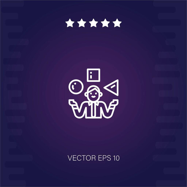 icône vectorielle de capacité illustration moderne - Vecteur, image