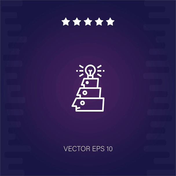Spezifikation Vektorsymbol moderne Illustration - Vektor, Bild