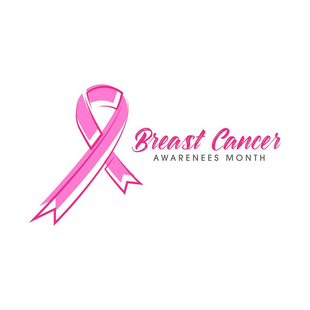 Breast cancer awareness pink ribbons design Vector Image
