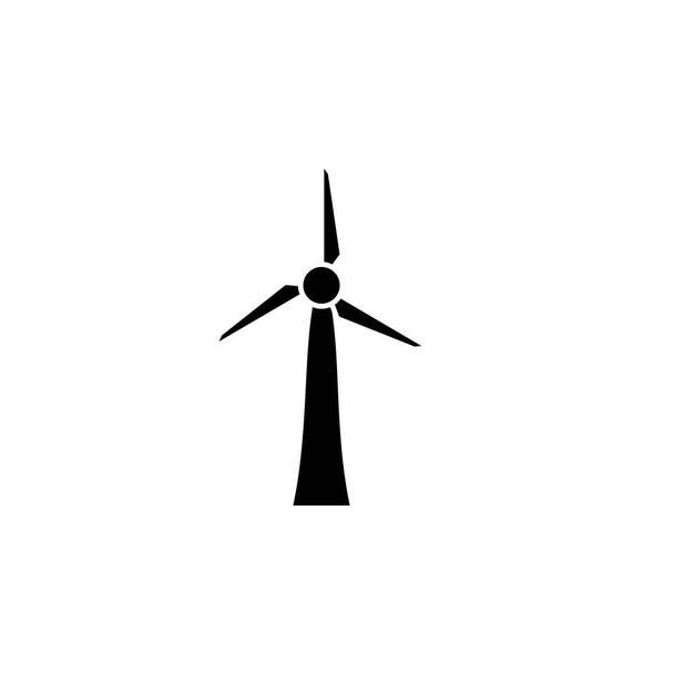 Windmill simge şablonunun Çizim Vektörü grafiği - Vektör, Görsel