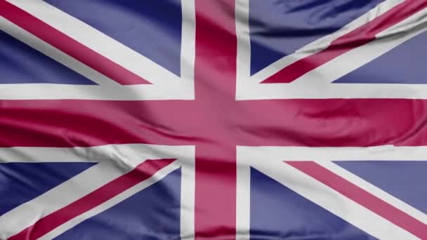 Flag of United Kingdom 3D - Footage, Video
