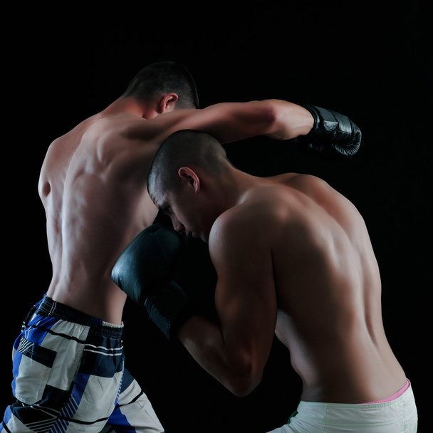 Two man boxing - Zdjęcie, obraz