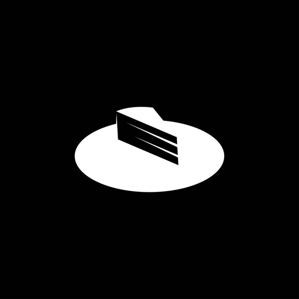 icône de la confiserie, illustration vectorielle premium de la confiserie, signe alimentaire - Vecteur, image