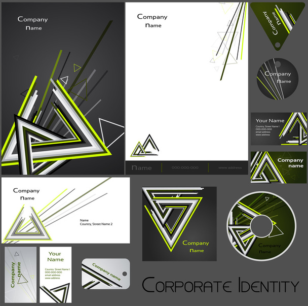 Corporate identity template no. 17.2 - Vettoriali, immagini
