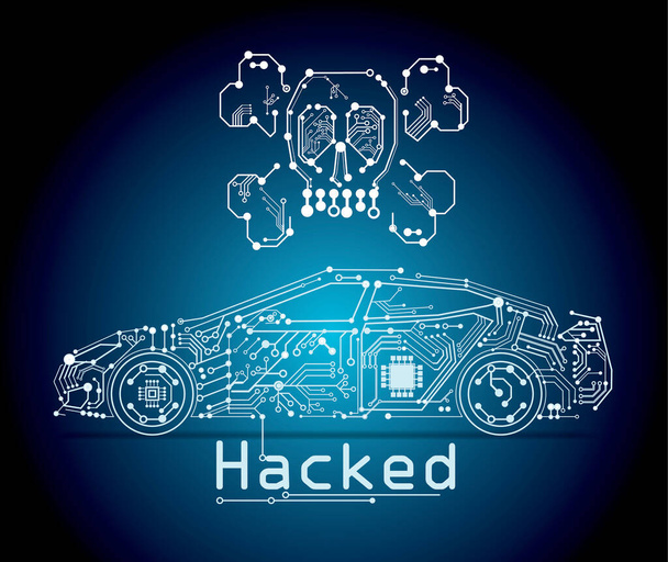 E-Auto gehackt - Foto, Bild