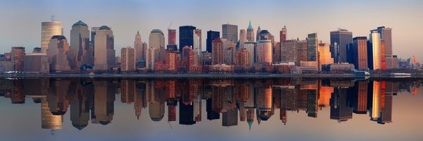 Манхеттен панорама Нью-Йорк - Фото, зображення