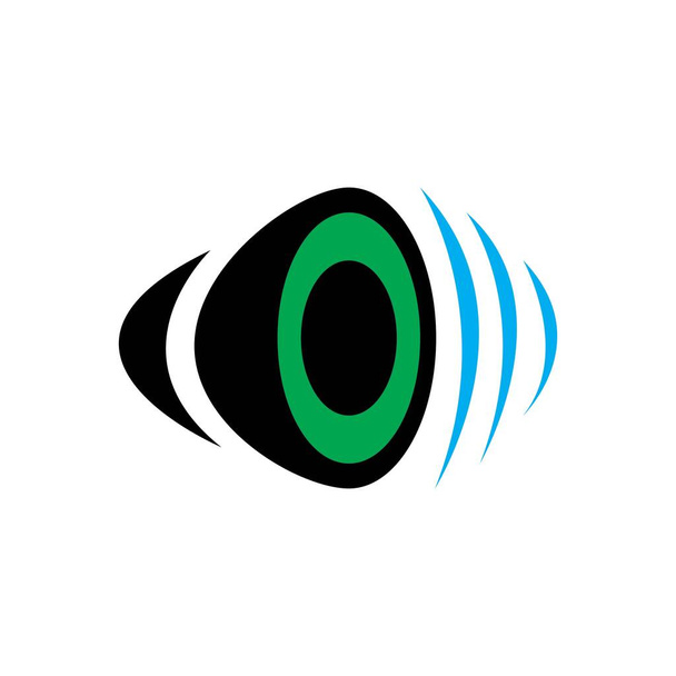 luidspreker logo ontwerp vector pictogram templa - Vector, afbeelding