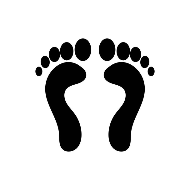 soles feet icon design vector ilustration templat - Vector, Image