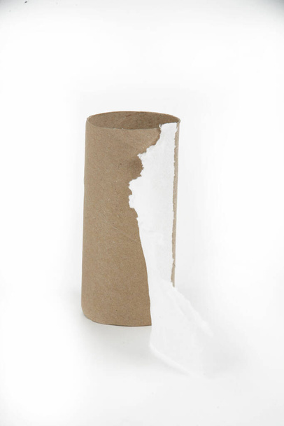 paper roll on white background - Photo, Image