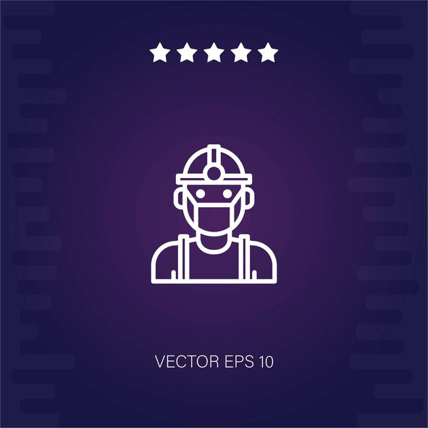 ingenieur vector icoon moderne illustratie - Vector, afbeelding