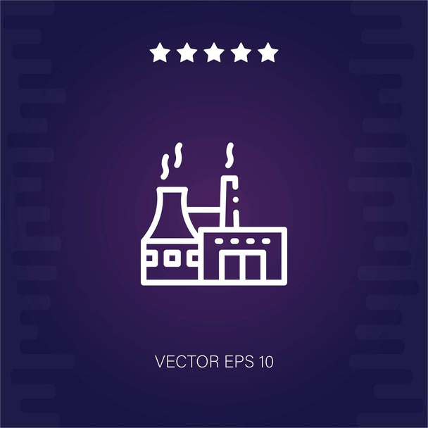 průmyslový vektor ikona moderní ilustrace - Vektor, obrázek