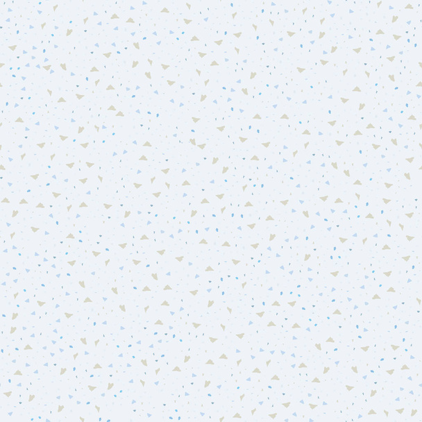 Terrazzo geometric texture, seamless pattern with colorful splinters - Vector, Imagen
