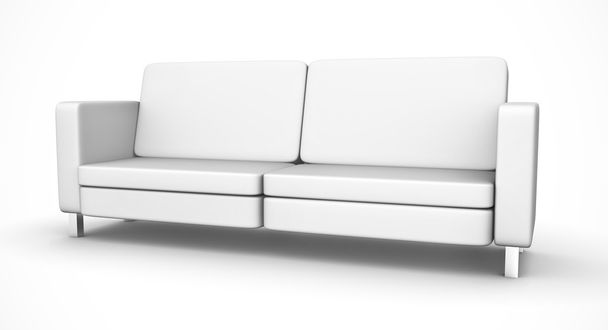 White sofa - Фото, изображение