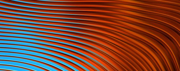 Abstract background. Colorful wavy reflective design wallpaper. Graphic illustration for wallpaper, banner, background, card, book cover or website. - Foto, imagen