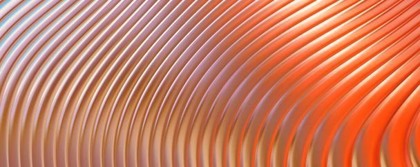 Abstract background. Colorful wavy reflective design wallpaper. Graphic illustration for wallpaper, banner, background, card, book cover or website. - Фото, зображення