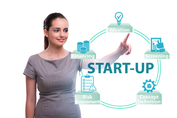Concetto di start-up e imprenditorialità - Foto, immagini