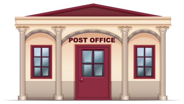 A post office - Vector, Image