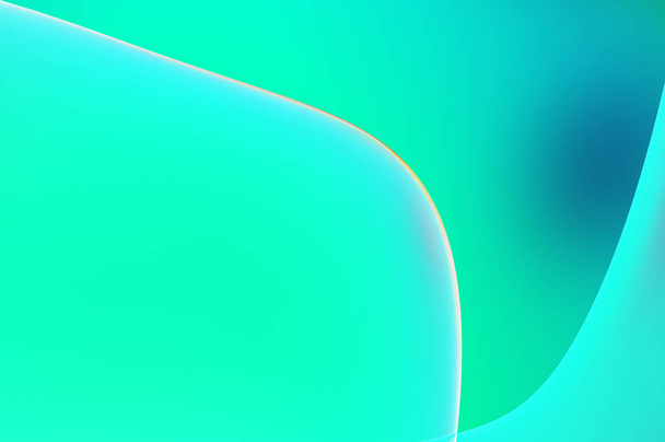 Abstract background. Fluid color gradient waves, with dynamic motion. Neon colorful abstract design of light waves. Illustration For Wallpaper, Banner, Background, Card, Book Illustration, website. - Foto, immagini