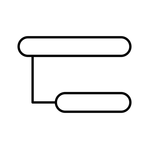 Icône de sous-tâche, illustration vectorielle - Vecteur, image