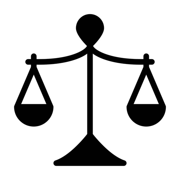 Balance Scale icon, vector illustration - Vector, Image
