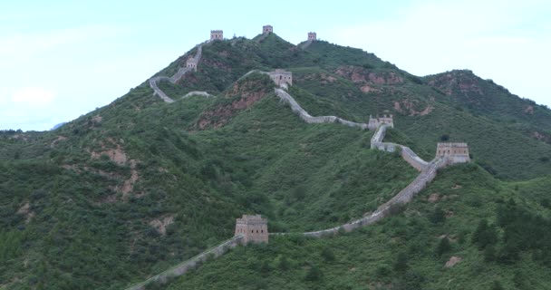 Погляд на великий китайський мур - Кадри, відео