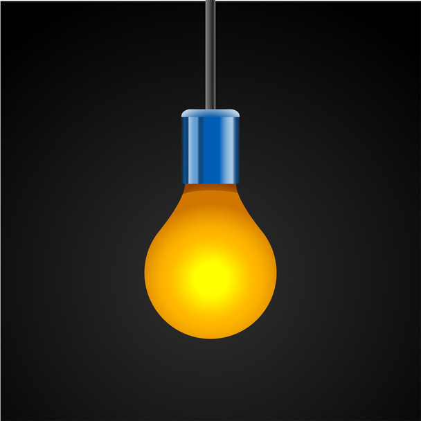 Lampen-Idee - Vektor, Bild