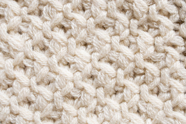 tejido de lana tejido textura fondo - Foto, Imagen