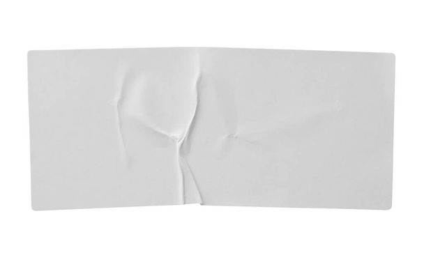 Štítek papíru izolované na bílém pozadí - Fotografie, Obrázek