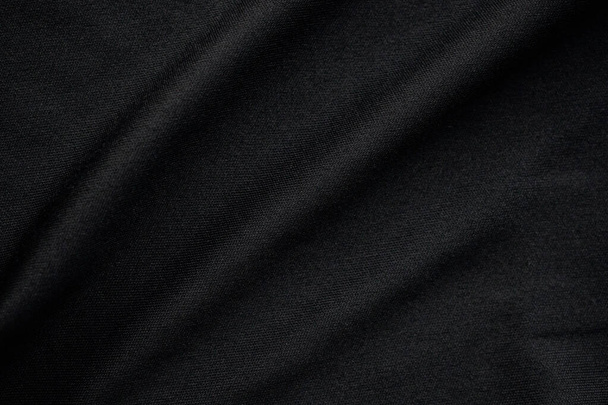 Absztrakt fekete szövet textúra háttér - Fotó, kép